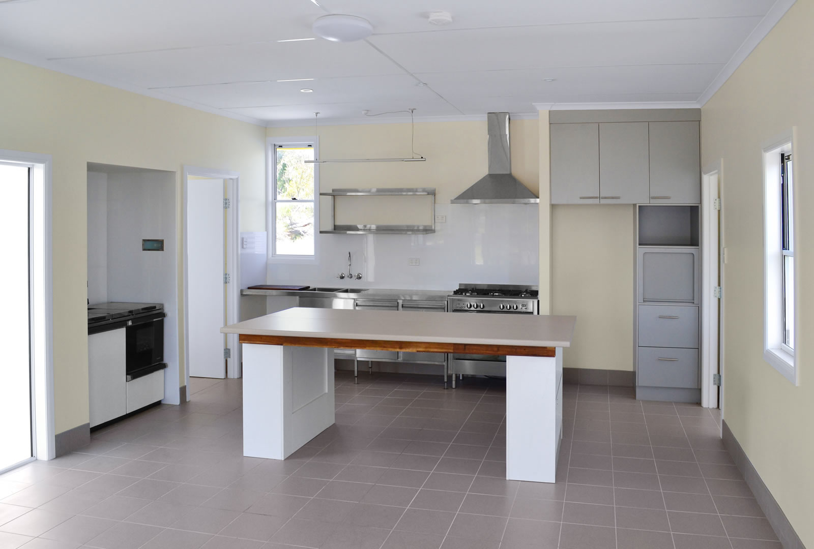 kitchen of blue mountain lodge